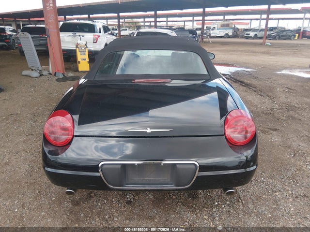 2002 Ford Thunderbird მანქანა იყიდება აუქციონზე, vin: 1FAHP60A82Y110878, აუქციონის ნომერი: 46155308