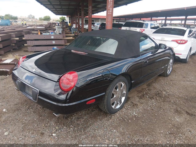 2002 Ford Thunderbird მანქანა იყიდება აუქციონზე, vin: 1FAHP60A82Y110878, აუქციონის ნომერი: 46155308