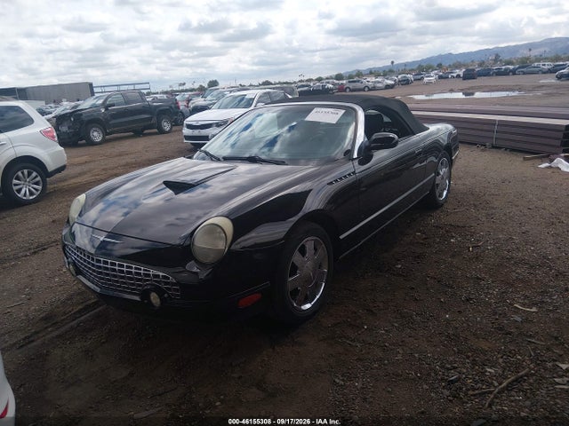 2002 Ford Thunderbird მანქანა იყიდება აუქციონზე, vin: 1FAHP60A82Y110878, აუქციონის ნომერი: 46155308