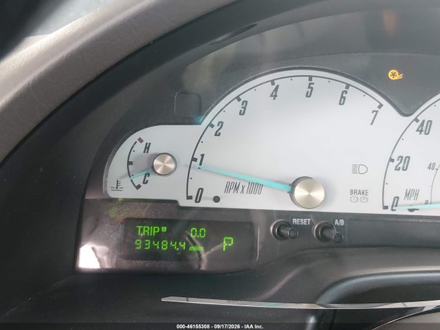 2002 Ford Thunderbird მანქანა იყიდება აუქციონზე, vin: 1FAHP60A82Y110878, აუქციონის ნომერი: 46155308