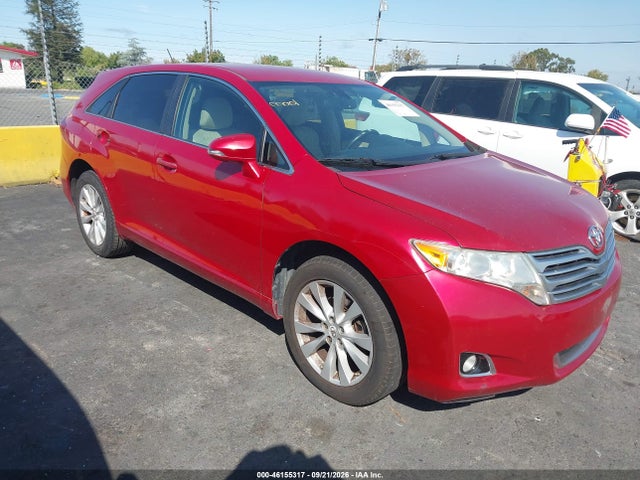2013 Toyota Venza Le მანქანა იყიდება აუქციონზე, vin: 4T3ZA3BB6DU067689, აუქციონის ნომერი: 46155317