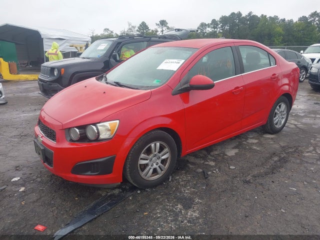 Продажа на аукционе авто 2012 Chevrolet Sonic 2lt, vin: 1G1JC5SH2C4206289, номер лота: 46155348