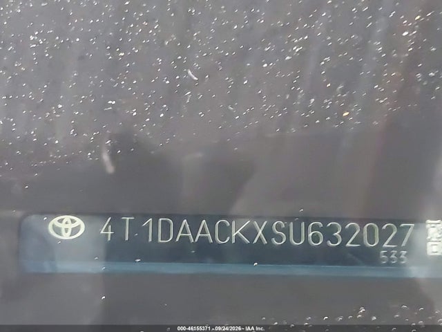 46155371 :رقم المزاد ، 4T1DAACKXSU632027 vin ، 2025 Toyota Camry Se مزاد بيع