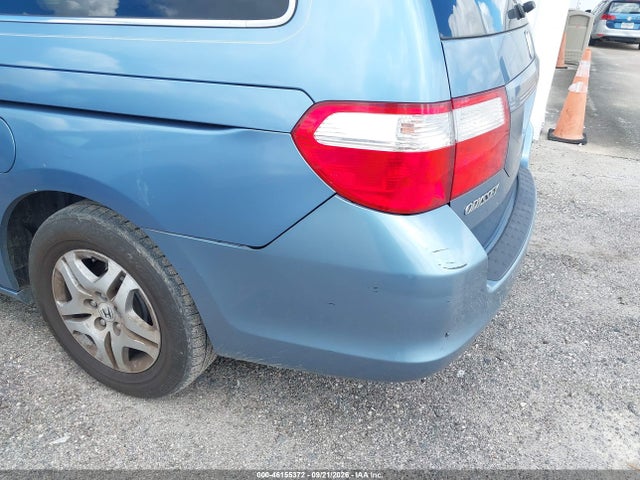 2006 Honda Odyssey Ex-l მანქანა იყიდება აუქციონზე, vin: 5FNRL38746B059077, აუქციონის ნომერი: 46155372