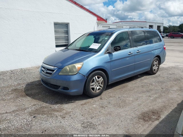 2006 Honda Odyssey Ex-l მანქანა იყიდება აუქციონზე, vin: 5FNRL38746B059077, აუქციონის ნომერი: 46155372
