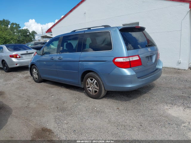 2006 Honda Odyssey Ex-l მანქანა იყიდება აუქციონზე, vin: 5FNRL38746B059077, აუქციონის ნომერი: 46155372