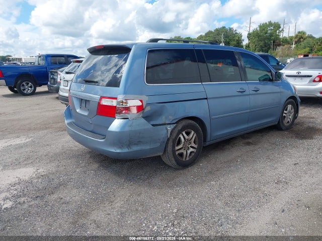 2006 Honda Odyssey Ex-l მანქანა იყიდება აუქციონზე, vin: 5FNRL38746B059077, აუქციონის ნომერი: 46155372