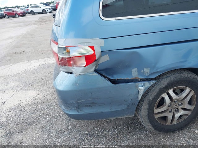 2006 Honda Odyssey Ex-l მანქანა იყიდება აუქციონზე, vin: 5FNRL38746B059077, აუქციონის ნომერი: 46155372