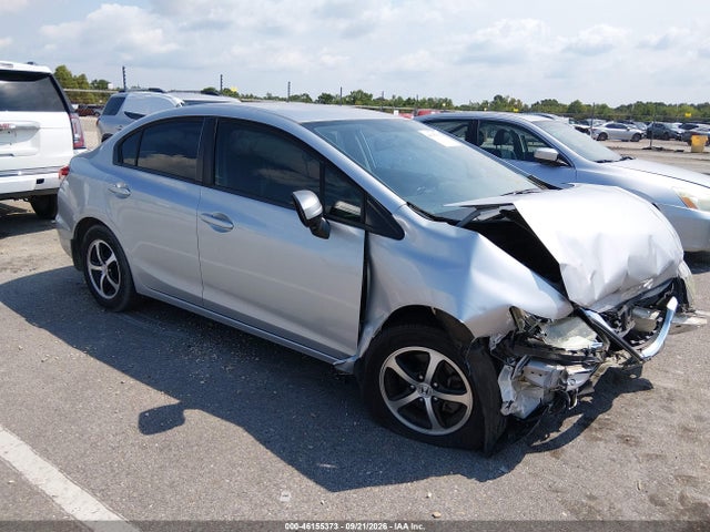 2015 Honda Civic Se მანქანა იყიდება აუქციონზე, vin: 2HGFB2F73FH550805, აუქციონის ნომერი: 46155373