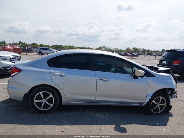 46155373 :رقم المزاد ، 2HGFB2F73FH550805 vin ، 2015 Honda Civic Se مزاد بيع