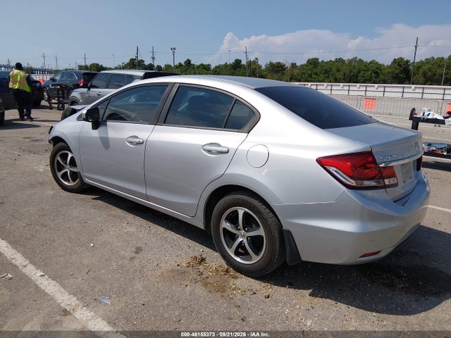 46155373 :رقم المزاد ، 2HGFB2F73FH550805 vin ، 2015 Honda Civic Se مزاد بيع