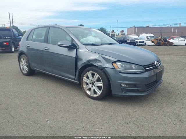 2015 Volkswagen Golf Tdi Se 4-door მანქანა იყიდება აუქციონზე, vin: 3VW2A7AU7FM100289, აუქციონის ნომერი: 46155592