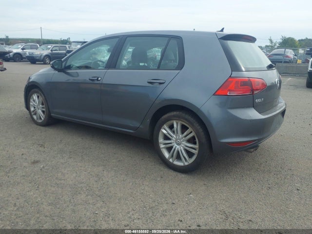2015 Volkswagen Golf Tdi Se 4-door მანქანა იყიდება აუქციონზე, vin: 3VW2A7AU7FM100289, აუქციონის ნომერი: 46155592
