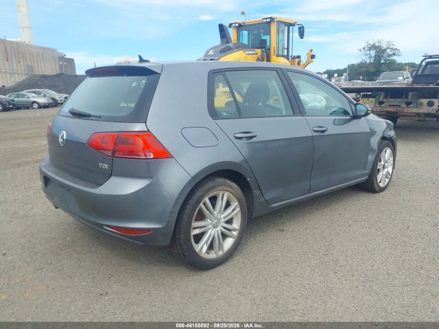 2015 Volkswagen Golf Tdi Se 4-door მანქანა იყიდება აუქციონზე, vin: 3VW2A7AU7FM100289, აუქციონის ნომერი: 46155592