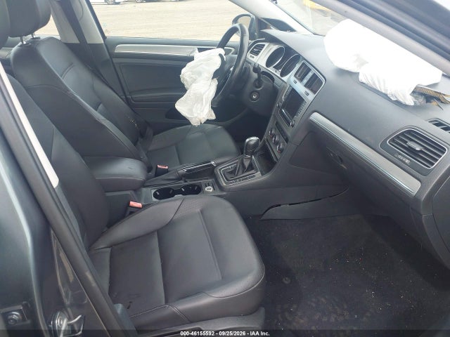 2015 Volkswagen Golf Tdi Se 4-door მანქანა იყიდება აუქციონზე, vin: 3VW2A7AU7FM100289, აუქციონის ნომერი: 46155592