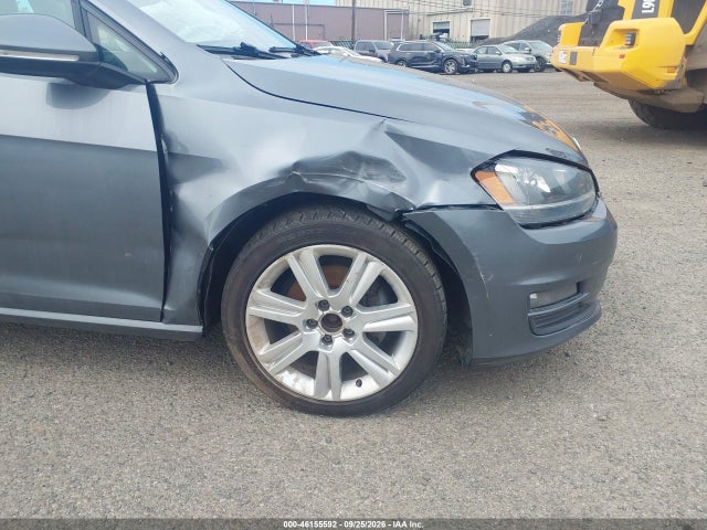 2015 Volkswagen Golf Tdi Se 4-door მანქანა იყიდება აუქციონზე, vin: 3VW2A7AU7FM100289, აუქციონის ნომერი: 46155592