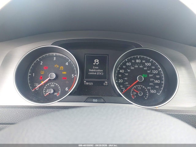 2015 Volkswagen Golf Tdi Se 4-door მანქანა იყიდება აუქციონზე, vin: 3VW2A7AU7FM100289, აუქციონის ნომერი: 46155592