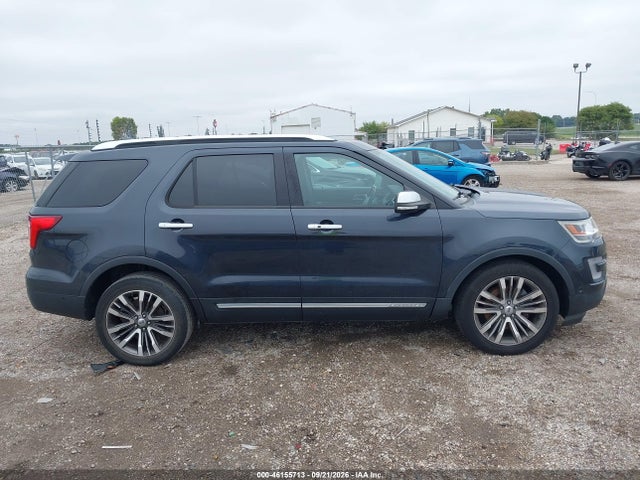 46155713 :رقم المزاد ، 1FM5K8HT6HGC84407 vin ، 2017 Ford Explorer Platinum مزاد بيع