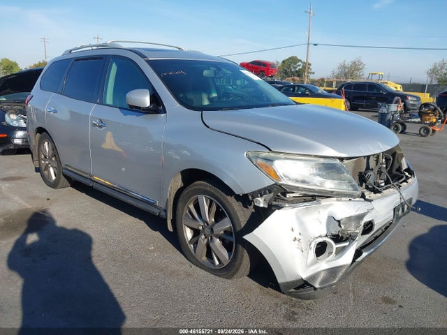 Продаж на аукціоні авто 2014 Nissan Pathfinder Platinum, vin: 5N1AR2MM7EC685893, номер лоту: 46155721