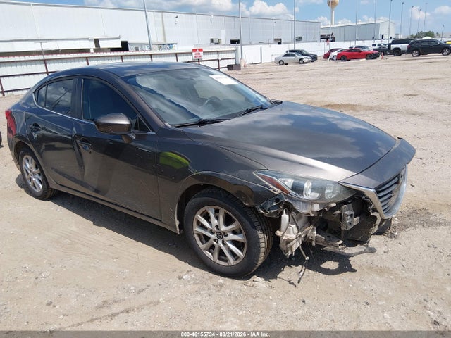46155734 :رقم المزاد ، 3MZBM1V77FM175616 vin ، 2015 Mazda Mazda3 I Touring مزاد بيع