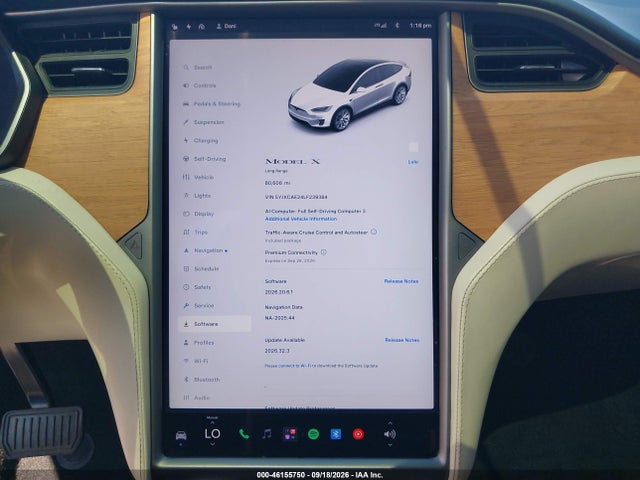 Aukcja sprzedaży 2020 Tesla Model X Long Range Dual Motor All-wheel Drive/long Range Plus Dual Motor All-wheel Drive, vin: 5YJXCAE24LF239384, numer aukcji: 46155750