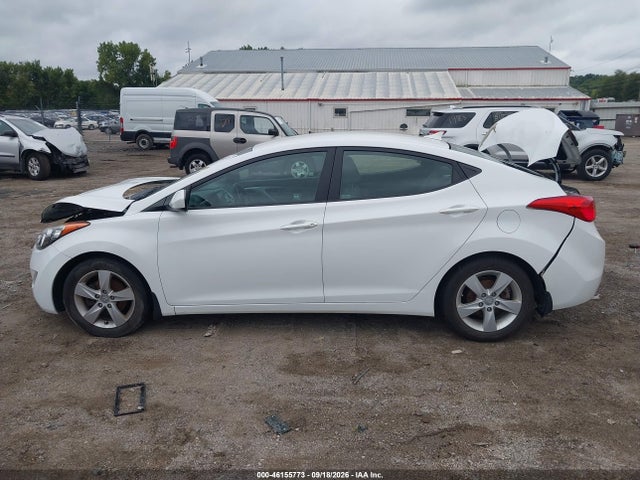 2013 Hyundai Elantra Gls მანქანა იყიდება აუქციონზე, vin: 5NPDH4AE5DH426187, აუქციონის ნომერი: 46155773