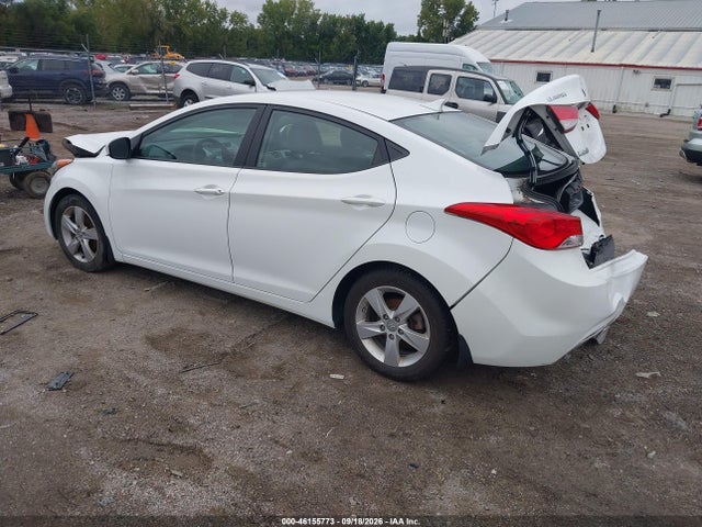 2013 Hyundai Elantra Gls მანქანა იყიდება აუქციონზე, vin: 5NPDH4AE5DH426187, აუქციონის ნომერი: 46155773