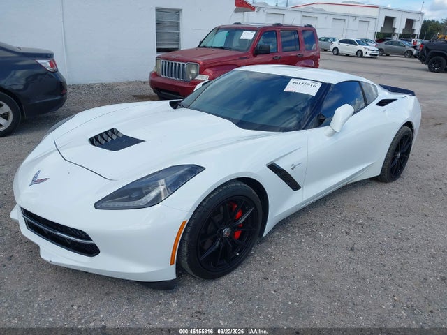 2015 Chevrolet Corvette Stingray მანქანა იყიდება აუქციონზე, vin: 1G1YB2D78F5101260, აუქციონის ნომერი: 46155816