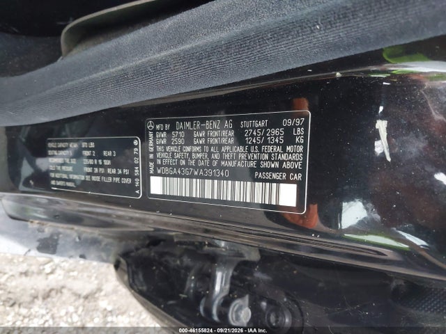Продажа на аукционе авто 1998 Mercedes-benz S 420, vin: WDBGA43G7WA391340, номер лота: 46155824