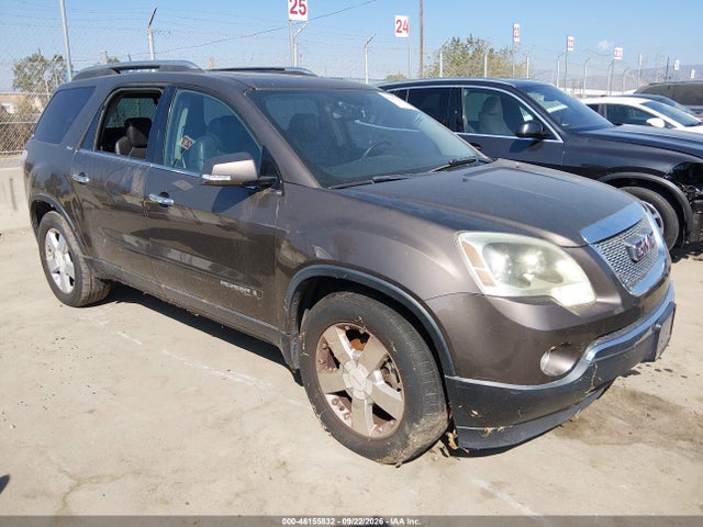 2008 Gmc Acadia Slt-1 მანქანა იყიდება აუქციონზე, vin: 1GKER237X8J124321, აუქციონის ნომერი: 46155832