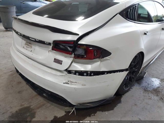 46155853 :رقم المزاد ، 5YJSA1E61NF460270 vin ، 2022 Tesla Model S Plaid Tri Motor All-wheel Drive مزاد بيع