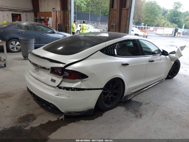 46155853 :رقم المزاد ، 5YJSA1E61NF460270 vin ، 2022 Tesla Model S Plaid Tri Motor All-wheel Drive مزاد بيع