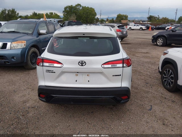 Продажа на аукционе авто 2024 Toyota Corolla Cross Hybrid S, vin: 7MUFBABG2RV020593, номер лота: 46155861