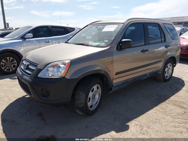 2006 Honda Cr-v Lx მანქანა იყიდება აუქციონზე, vin: JHLRD68566C002103, აუქციონის ნომერი: 46155871