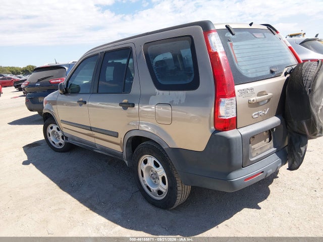 2006 Honda Cr-v Lx მანქანა იყიდება აუქციონზე, vin: JHLRD68566C002103, აუქციონის ნომერი: 46155871