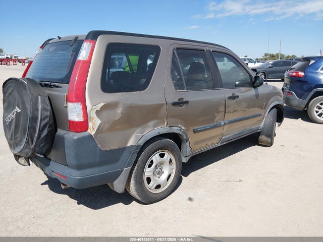 2006 Honda Cr-v Lx მანქანა იყიდება აუქციონზე, vin: JHLRD68566C002103, აუქციონის ნომერი: 46155871