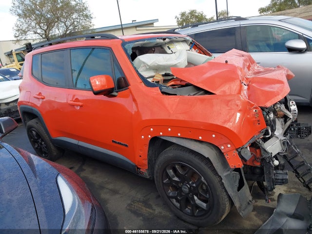 Продаж на аукціоні авто 2017 Jeep Renegade Latitude Fwd, vin: ZACCJABB0HPF48696, номер лоту: 46155878