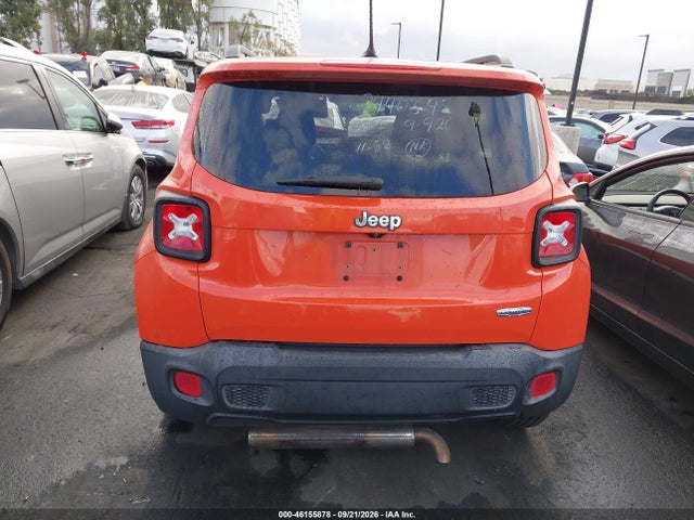 Продаж на аукціоні авто 2017 Jeep Renegade Latitude Fwd, vin: ZACCJABB0HPF48696, номер лоту: 46155878