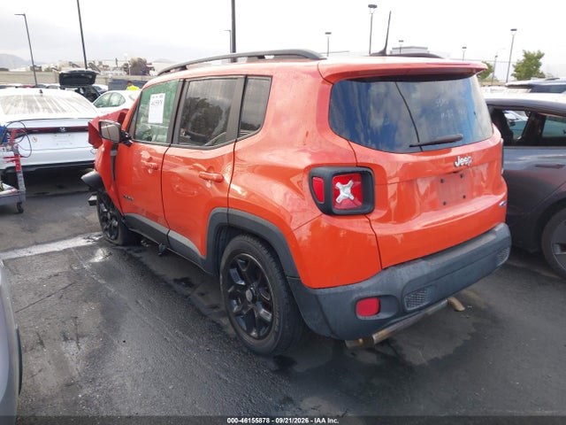 Продаж на аукціоні авто 2017 Jeep Renegade Latitude Fwd, vin: ZACCJABB0HPF48696, номер лоту: 46155878
