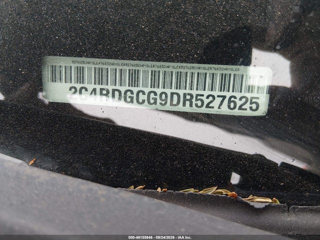 Aukcja sprzedaży 2013 Dodge Grand Caravan Sxt, vin: 2C4RDGCG9DR527625, numer aukcji: 46155946
