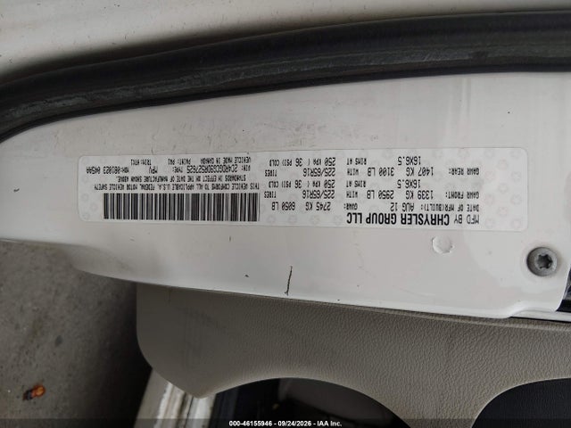 Aukcja sprzedaży 2013 Dodge Grand Caravan Sxt, vin: 2C4RDGCG9DR527625, numer aukcji: 46155946