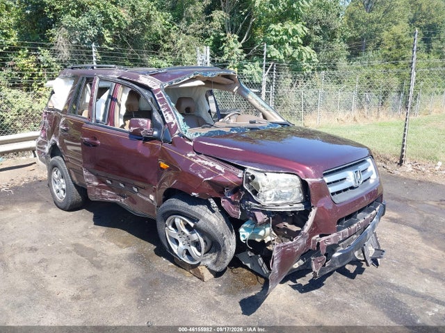 Продаж на аукціоні авто 2007 Honda Pilot Ex-l, vin: 5FNYF18507B006044, номер лоту: 46155982
