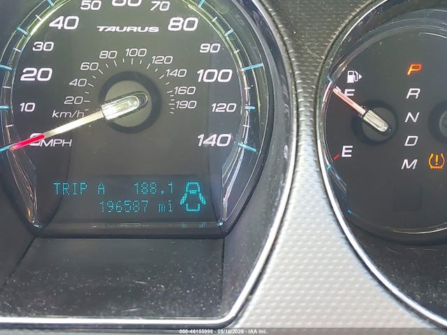 2011 Ford Taurus Sel მანქანა იყიდება აუქციონზე, vin: 1FAHP2EW7BG171593, აუქციონის ნომერი: 46155998