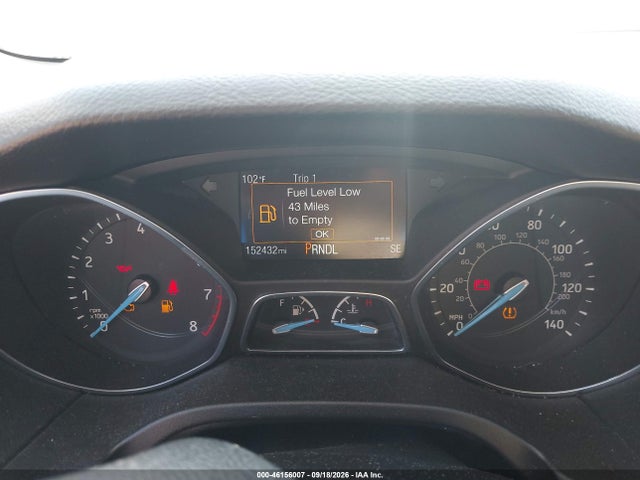 2017 Ford Focus Se მანქანა იყიდება აუქციონზე, vin: 1FADP3F2XHL342269, აუქციონის ნომერი: 46156007