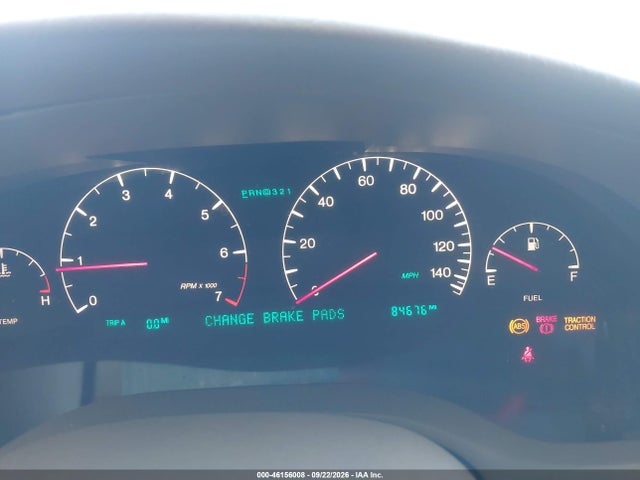 Продаж на аукціоні авто 2002 Cadillac Seville Sts, vin: 1G6KY54972U275774, номер лоту: 46156008