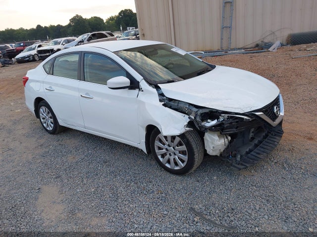 2019 Nissan Sentra S მანქანა იყიდება აუქციონზე, vin: 3N1AB7AP9KY393141, აუქციონის ნომერი: 46156124