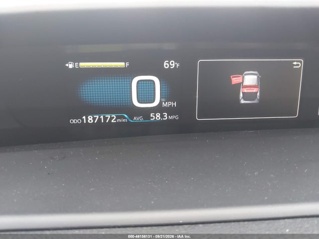 2017 Toyota Prius Three მანქანა იყიდება აუქციონზე, vin: JTDKARFU4H3035218, აუქციონის ნომერი: 46156131
