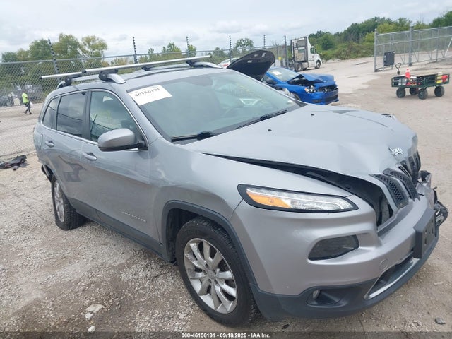 46156191 :رقم المزاد ، 1C4PJMDB7FW557315 vin ، 2015 Jeep Cherokee Limited مزاد بيع
