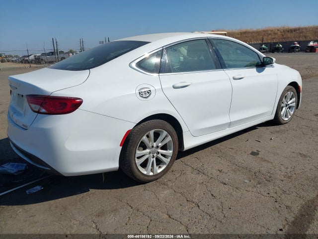 2015 Chrysler 200 Limited მანქანა იყიდება აუქციონზე, vin: 1C3CCCABXFN577821, აუქციონის ნომერი: 46156192