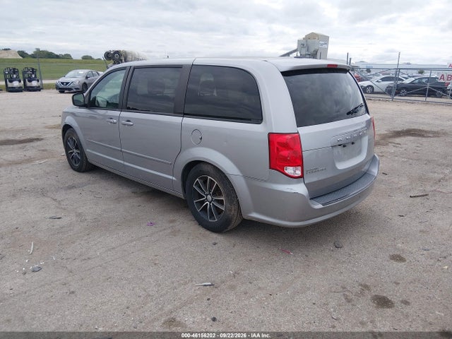 2017 Dodge Grand Caravan Se Plus მანქანა იყიდება აუქციონზე, vin: 2C4RDGBG3HR615657, აუქციონის ნომერი: 46156202